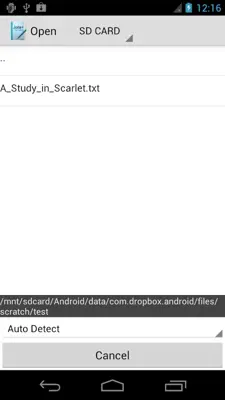 Jota+ Google Drive Connector android App screenshot 0